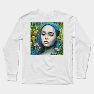 On the grass Long Sleeve T-Shirt